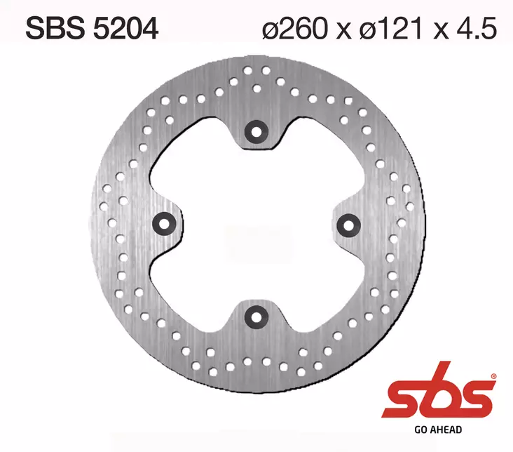 Sbs bromsskiva Standard - Bromsskivor - D131282 - 1