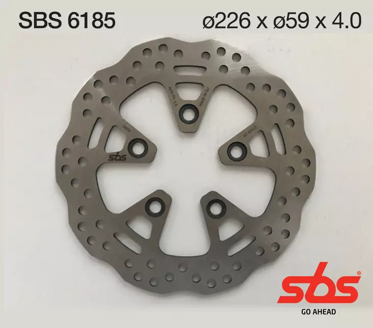 Sbs bromsskiva Upgrade - Bromsskivor - D131442 - 1