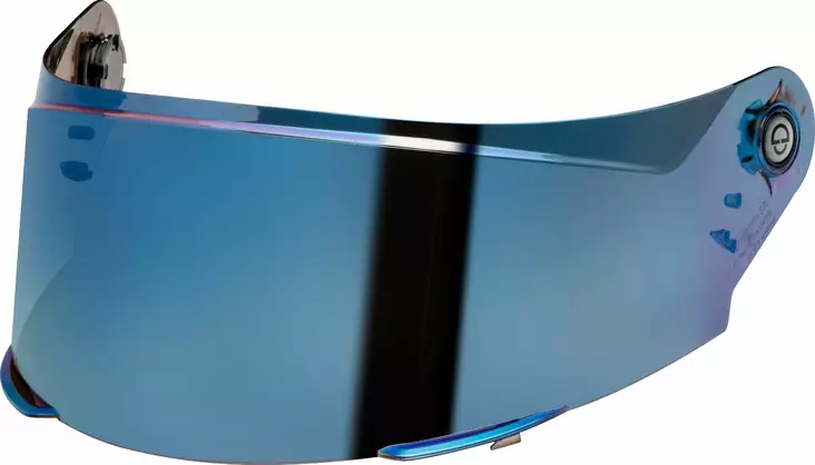 Schuberth SR2 blå spegel visir AF färdig - Visir - D103502 - 1
