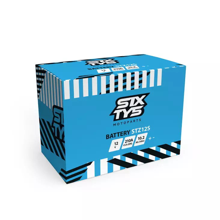 Sixty5 STZ12S Gelbatteri (4) - Batterier - D398032 - 1