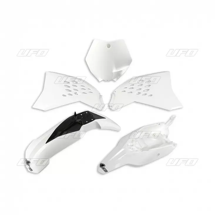UFO Plastkit 5-delar KTM SX65 12-15 Vit - Plastkit - D179892 - 1