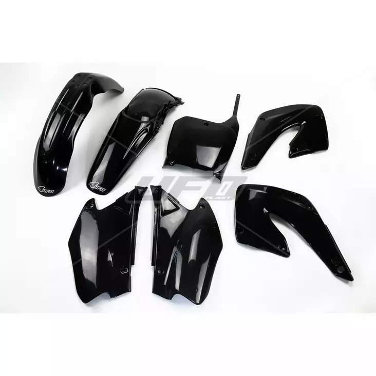 UFO Plastkit 5-delar Svart CR 125/250 00 - Plastkit - D33572 - 1