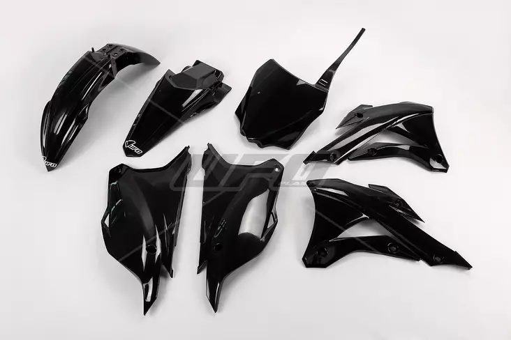 UFO Plastkit 5-delar Svart KX85 14-21 - Plastkit - D33652 - 1