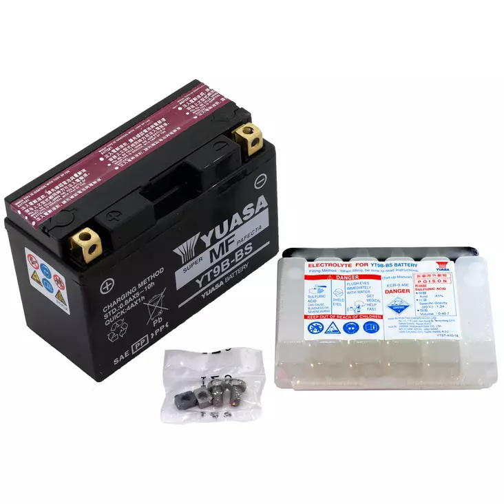 Yuasa Batteri YT9B-BS (YT9B-4) (CP) Inkl - Batterier - D2682 - 1