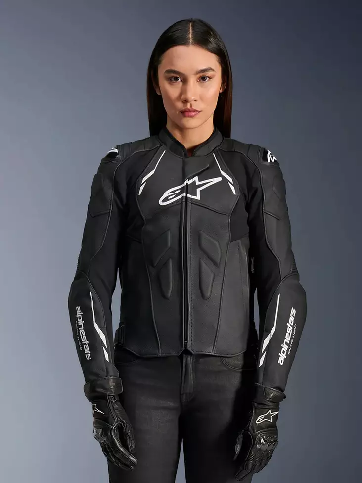 Alpinestars Skinnjacka Dam Dusk Svart/Vi - Skinnjackor & Västar - D485752 - 1