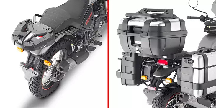 Givi SPEC.ATTAC. ROYAL ENFIELD SCRAM 411 - Monteringsatser & Pakethållare - D459632 - 1