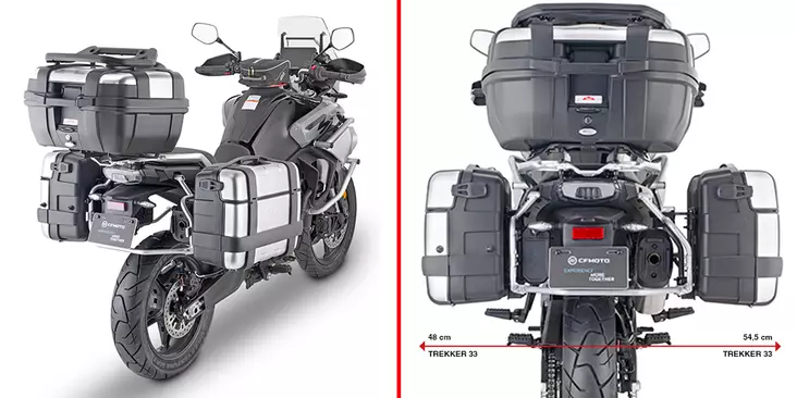 Givi Specific pannier holder for MONOKEY - Monteringsatser & Pakethållare - D441082 - 1