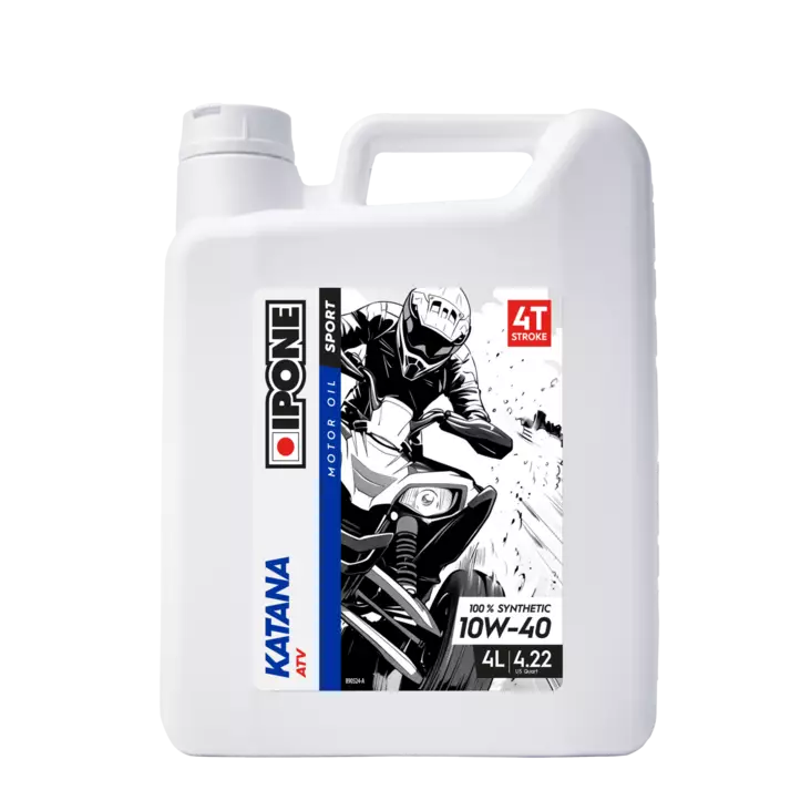 Ipone Katana ATV 10W40 4L (6) - Motorcykeloljor 4T - D517252 - 1