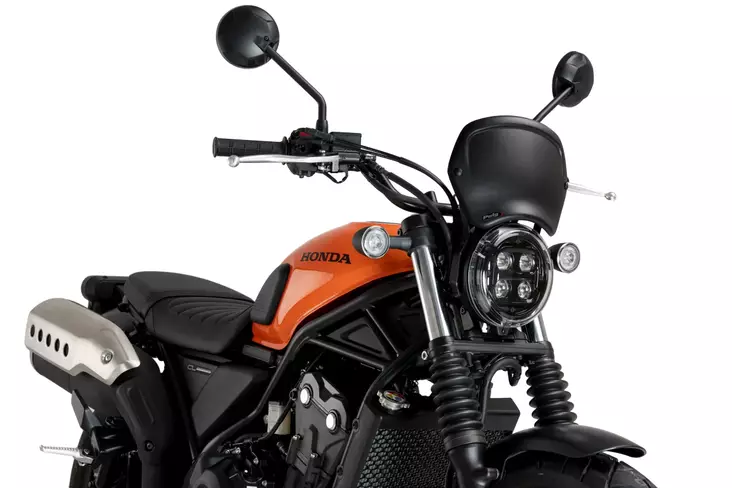 Puig Front Plate Abs Honda Cl 500 23'- C - Vindskydd - D491172 - 1
