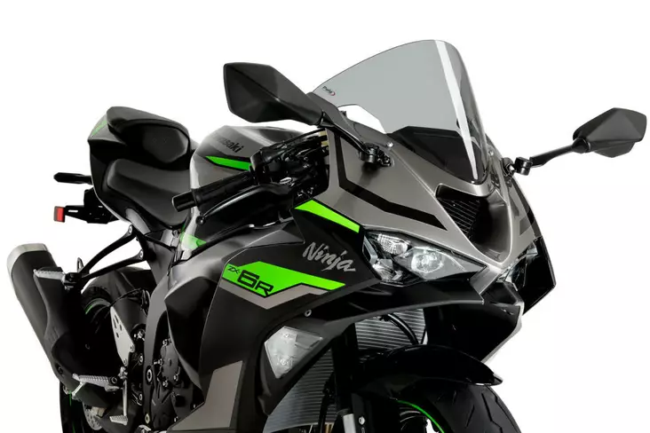 Puig R-Racer Screen Kawasaki ZX-6R 24' C - Vindskydd - D483732 - 1