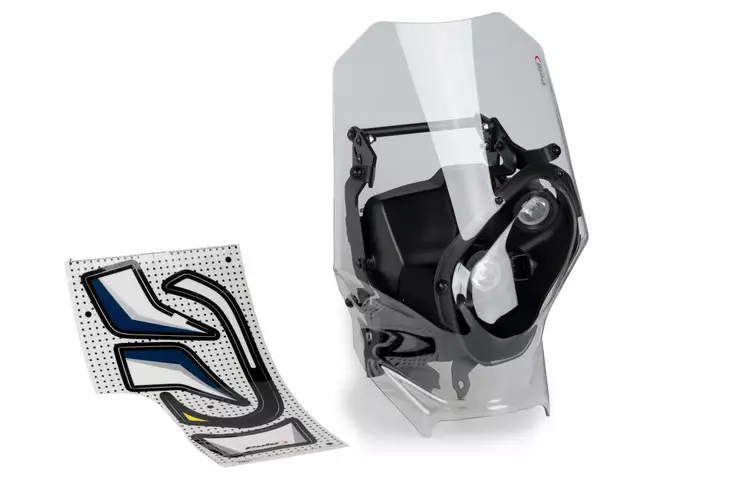 Puig Windshield Rally Model Husqvarna C/ - Vindskydd - D491402 - 1