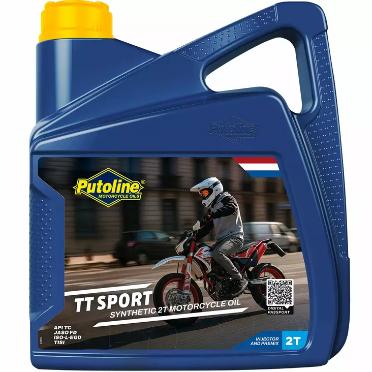 Putoline TT Sport- 4L (4) - Motorcykeloljor 2T - D526802 - 1