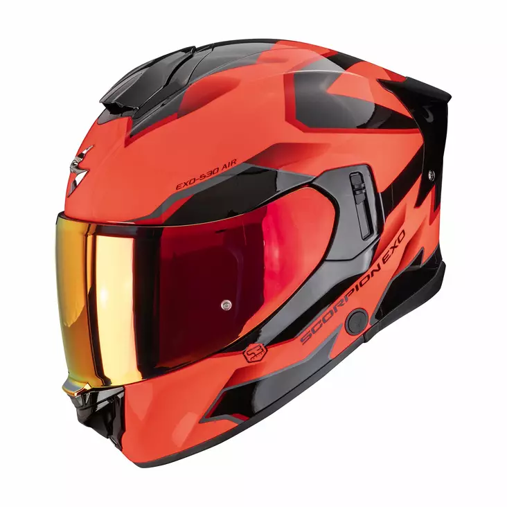 SCORPION Helmet EXO-530 AIR CLIP Red-Bla - Integralhjälm - D515042 - 1