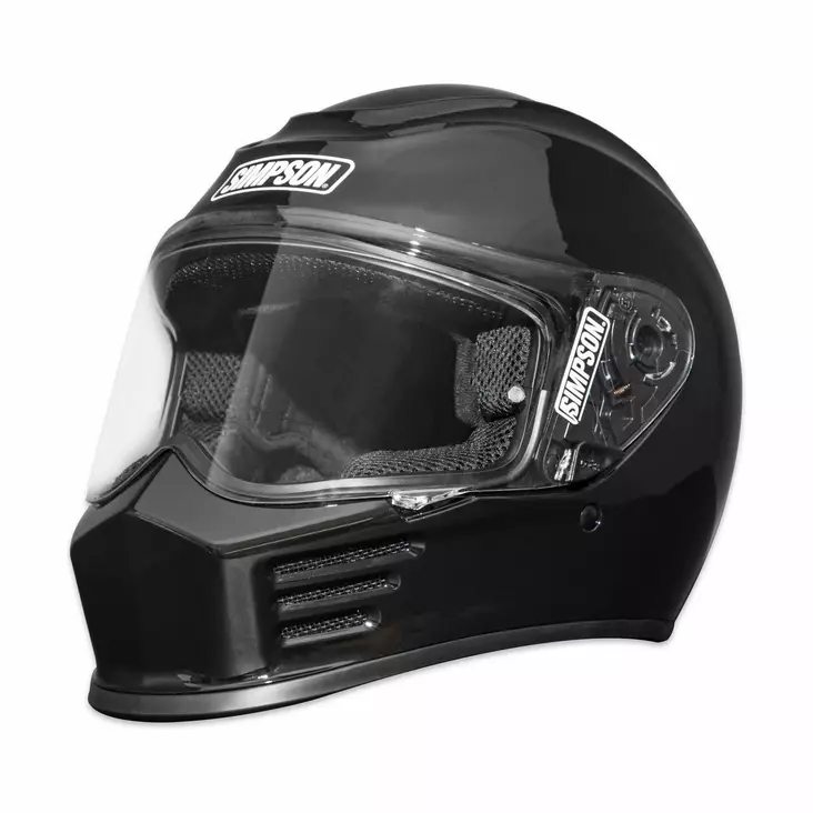 SIMPSON Hjälm Speed 06 solid black - Integralhjälm - D471602 - 1