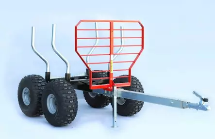 Ultratec Timmervagn med stöttor, maxlast - ATV Timmervagnar - D252123 - 2