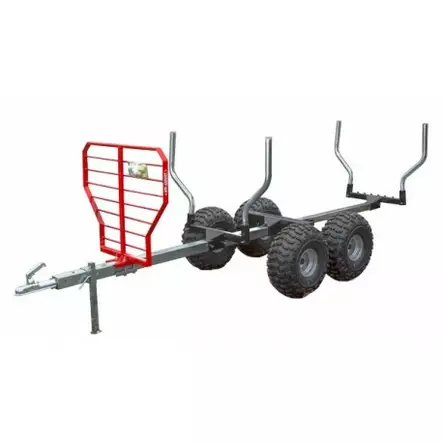 Ultratec Timmervagn med stöttor, maxlast - ATV Timmervagnar - D252123 - 1