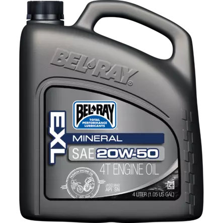 Bel-Ray EXL Mineral 4T 20W-50 4L - Motorcykeloljor 4T - D104793 - 2