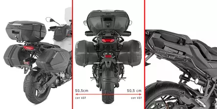Givi Pa.Ho. M.Key Tech Yam.Tracer 9-GT-G - Monteringsatser & Pakethållare - D528223 - 1