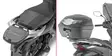 GIVI REAR RACK MONOLOCK HONDA SH 350 (20 - Monteringsatser & Pakethållare - D393963 - 1