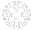 Moto-Master Nitro rear disc KTM: SX65 TC - Bromsskivor - D462373 - 1