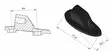 Puig Adapter Left Rear Mirror Gti Honda - Speglar - D373383 - 1