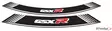 Puig Kit 8 Rim Strips Gsxr C/White - Fälgdekaler - D182443 - 1