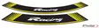 Puig Kit 8 Rim Strips Racing C/Yellow - Fälgdekaler - D182453 - 1
