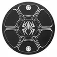 Rekluse Derby Cover - Black Wrinkle - In - Övriga Motordelar - D344363 - 1