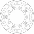 Sbs bromsskiva Upgrade - Bromsskivor - D131443 - 1