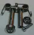 TMV Footpeg Pins Bolt-On 10mm + Springs - Fotpinnar - D433853 - 1