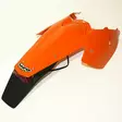 UFO Bakskärm Enduro m lampa KTM EXC 04-0 - Stänkskydd - D32293 - 2