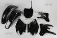 UFO Plastkit 5-delar Svart YZF250/450 03 - Plastkit - D33663 - 1