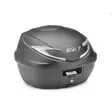 Givi B39 Monolock 39lt black silver refl - Hårda väskor - D521193 - 1