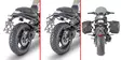 Givi HOLDER FOR SOFT BAGS LEONCINO 800 2 - Monteringsatser & Pakethållare - D459663 - 1