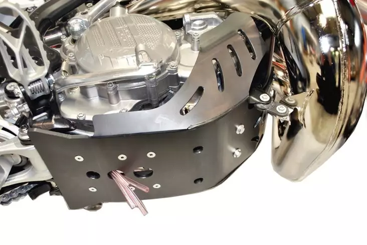AXP Skid Plate PHD 6mm Black KTM 250SX / - Hasplåtar - D133473 - 1