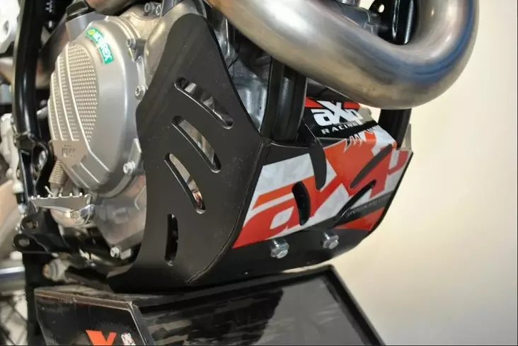AXP Skid Plate PHD 6mm Black KTM SXF450 - Hasplåtar - D133453 - 1