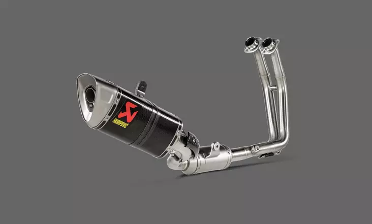 Akrapovic Racing Line(Carbon) GSX-8S 202 - Komplett avgassystem - D468883 - 1