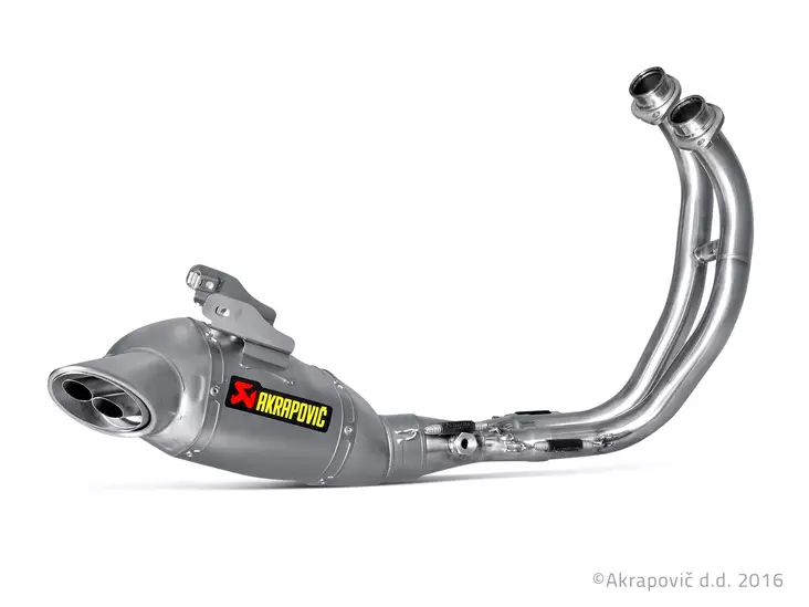 Akrapovic Racing Line (Titanium) MT-07. - Komplett avgassystem - D25793 - 1