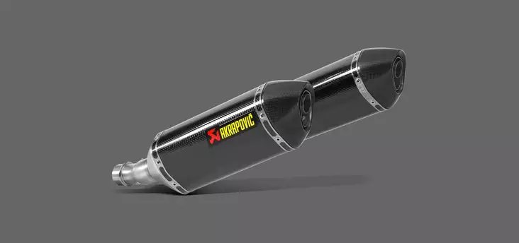 Akrapovic Slip-On (Carbon) Kawasaki Z100 - Ljuddämpare - D110733 - 1