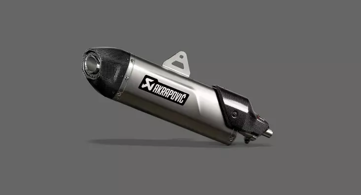 Akrapovic Slip-On Line (Titanium) Tiger - Ljuddämpare - D467003 - 1
