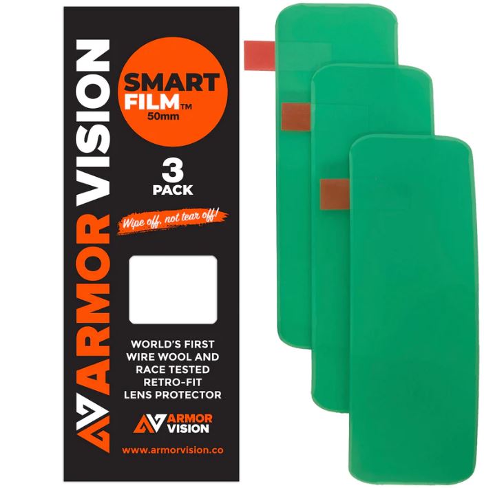 Armor Vision 50MM Smart Film Lins Skydd - Linser & Reservdelar Crossglasögon - D468843 - 1