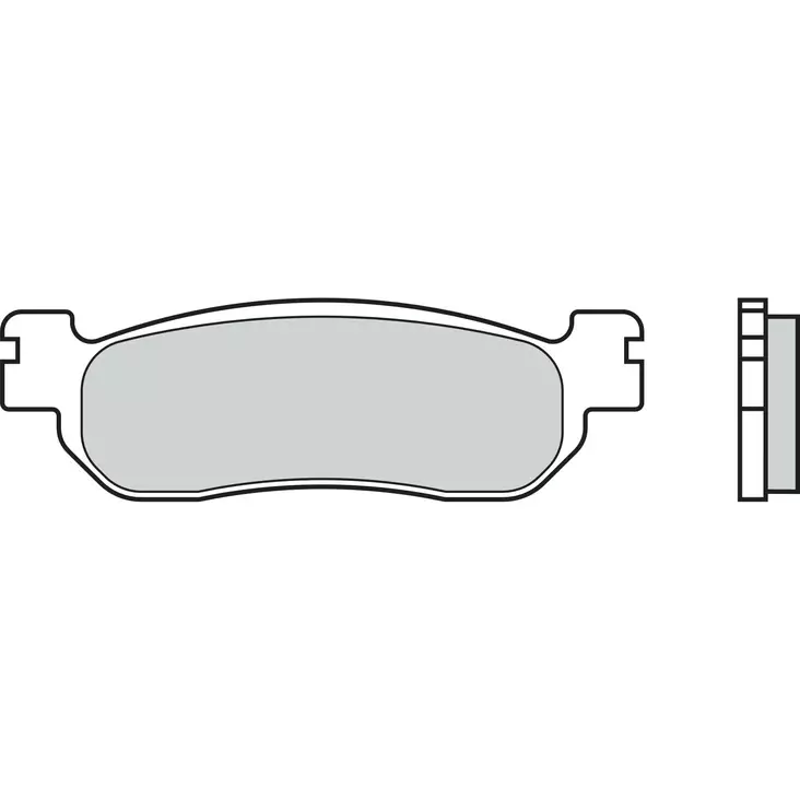Brembo Bromsbelägg Sintered Rear Road - Bromsbelägg - D6213 - 1
