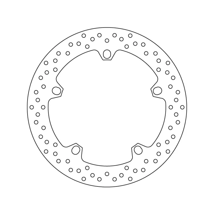 Brembo Serie Oro bromsskiva - Bromsskivor - D6293 - 1
