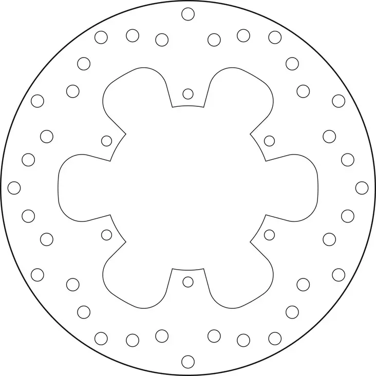 Brembo Serie Oro bromsskiva - Bromsskivor - D88203 - 1