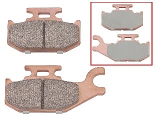 Bronco Bromsbelägg Fram Vänster Suzuki - Bromsbelägg - D380293 - 1
