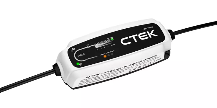 CTEK CT5 TIME TO GO EU batteriladdare - Batteriladdare och Syra - D393413 - 1
