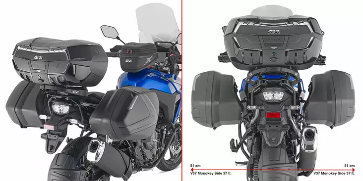 Givi Tub.Pann.Hol.Suzuki V-Strom 800De ( - Monteringsatser & Pakethållare - D479143 - 1