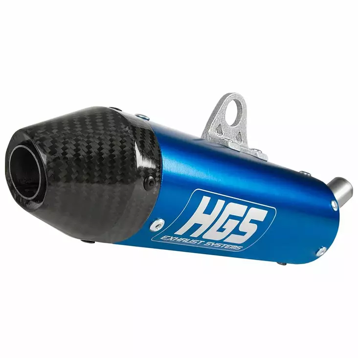 HGS Ljuddämpare 2T Racing YZ65 18-.. Blå - Ljuddämpare - D481383 - 1