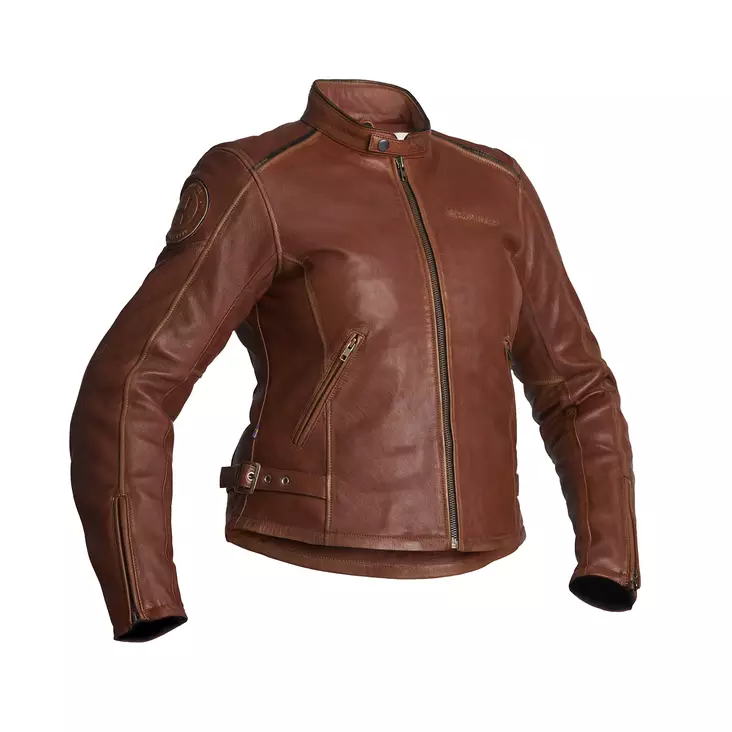 Halvarssons Skinnjacka Nyvall Dam Cognac - Skinnjackor & Västar - D390083 - 1