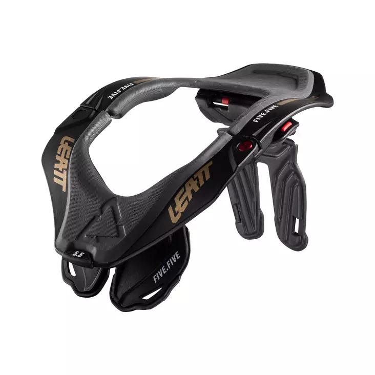 Leatt Nackstöd 5.5 Stealth - MC Nackskydd - D385323 - 1